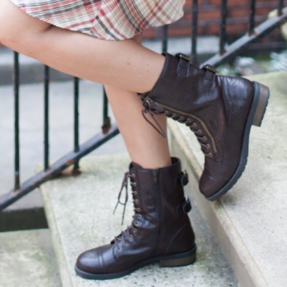 White Mountain Foxhole Dark Brown Boots